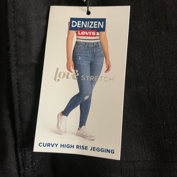 Black Denizen Levi’s Curvy High Rise Jegging - Picture 3 of 4